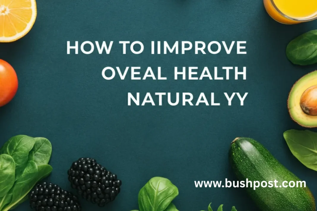 How to improve overall health naturally