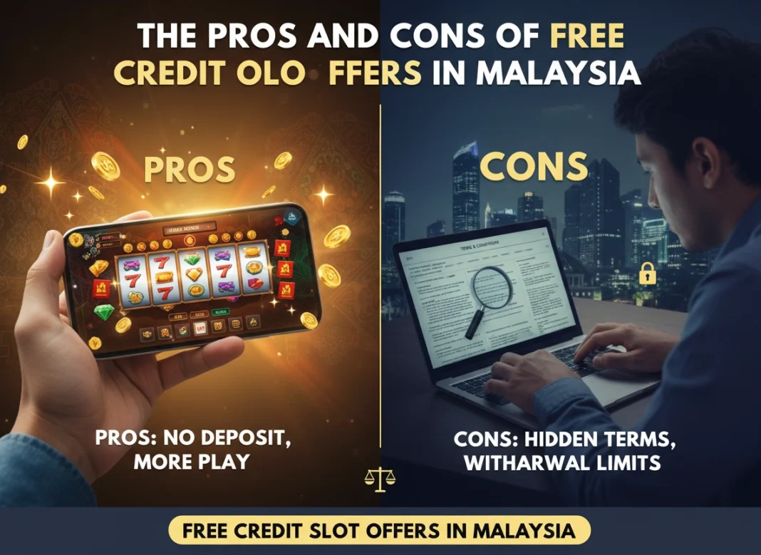 The Pros and Cons of Free Kredit Slot Offers in Malaysia