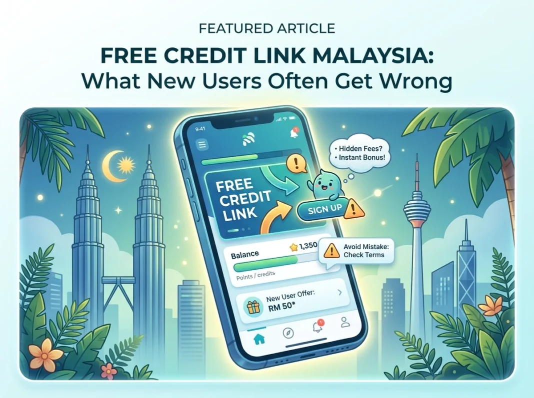 Free Credit Link Malaysia: What New Users Often Get Wrong