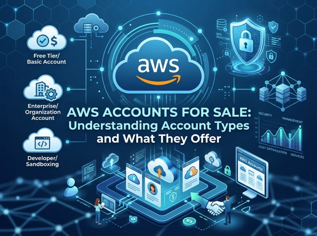 AWS Accounts For Sale: Understanding Account Types and What They Offer