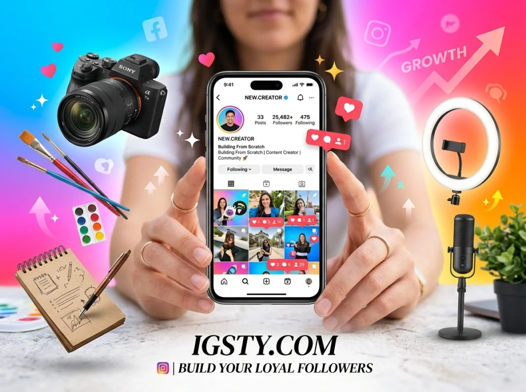 How igsty.com Helps New Creators Build a Loyal Instagram Following From Scratch